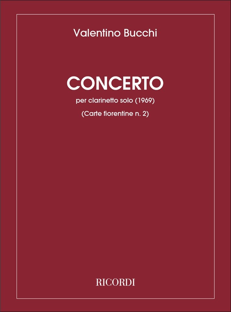 Concerto Per Clarinetto Solo